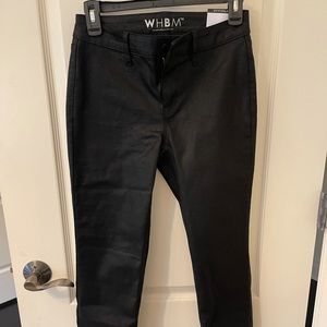 White House Black Market Coated Mid-rise Skinny Jean